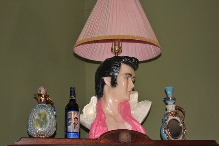 Elvis Lamp and other Decorative