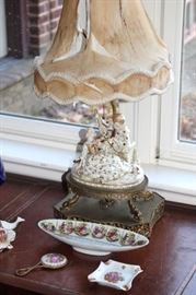 Small Decorative with Vintage Lamps