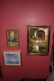 Assorted Paintings & Prints