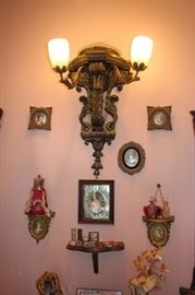 Sconce and Wall Decorative