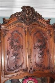 Carved Hutch Doors