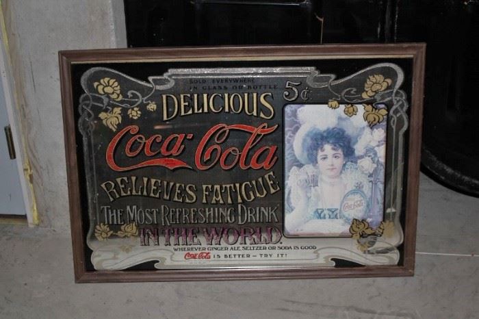 Coca Cola Bar Sign