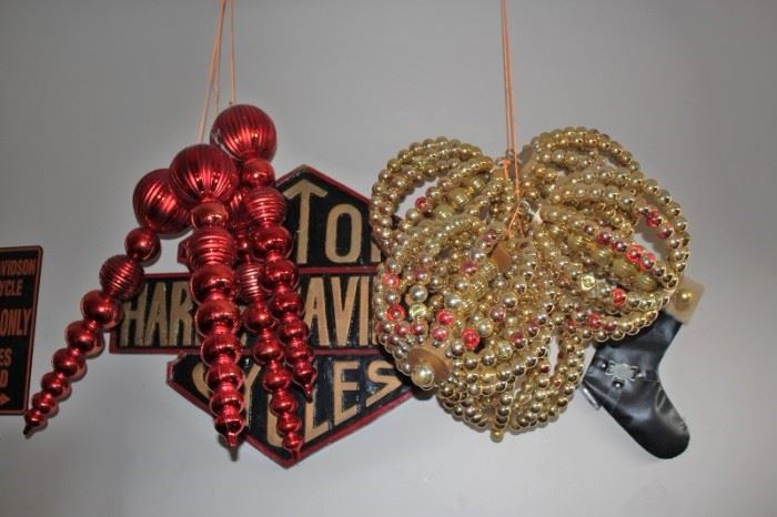 Harley Davidson and Decorations