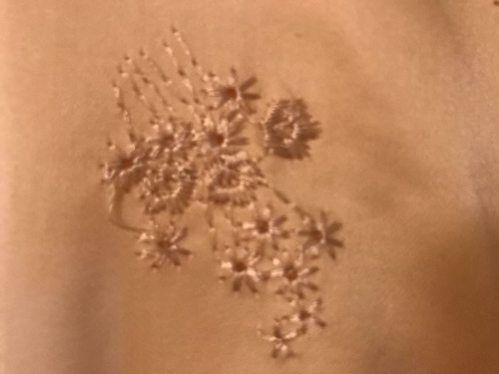 Bridal Gown (fabric detail)