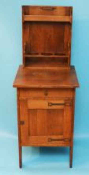 9: Hard To Find Oak Prohibition Cabinet