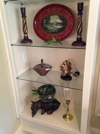 Some of the many decorative accessories
