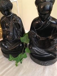 Asian statues