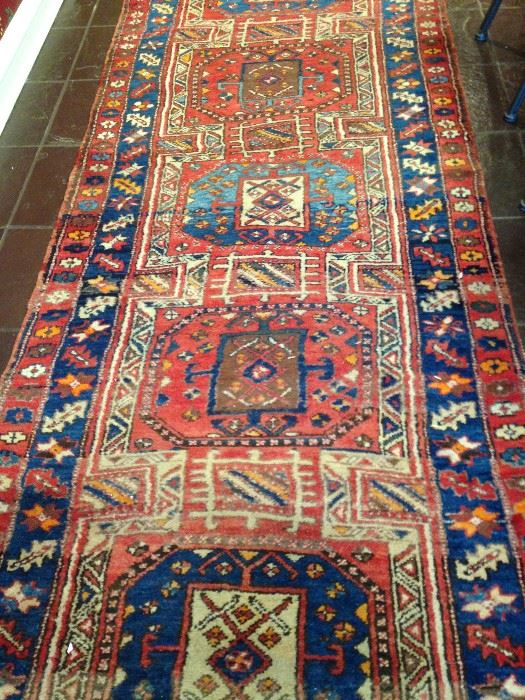 Brilliant antique Persian 3 feet 4 inches x 9 feet 3 inches runner from Iran