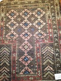 Persian Baluchi 3 feet x 4 feet antique rug