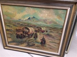 Wagon Trail Western Oil