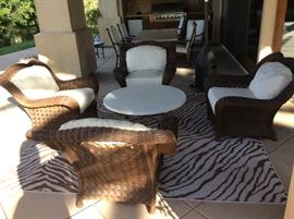 Looks like wicker set 