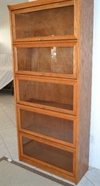 5 STACK LAWYER'S BOOK CASE