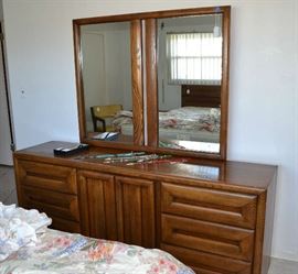 NICE DRESSER WITH MIRROR