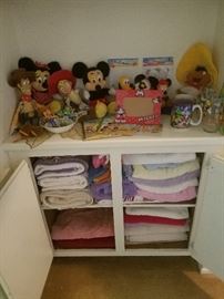 Disney items..linens