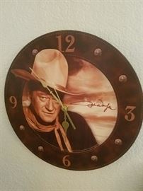 John Wayne clock
