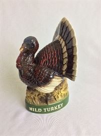 Wild Turkey Collectible Bottle. 