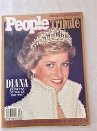 People Magazine Tribute to Princess Diana.