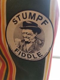 Genuine Stumpf Fiddle, made in Wisconsin