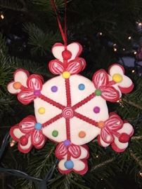*New with tags*. 70 Ornaments of baker's delight! Candy canes, lollipops, ice cream cones, candy, gingerbread people, lollipops. 