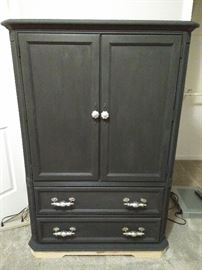 Wooden Dresser - Charcoal Color  https://www.ctbids.com/#!/description/share/8439
