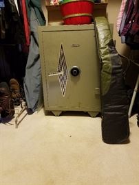 Antique Schwab combination safe from downtown Meridian establishment