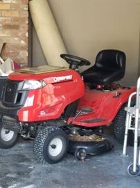 2017 Troy Bilt riding lawn mower
