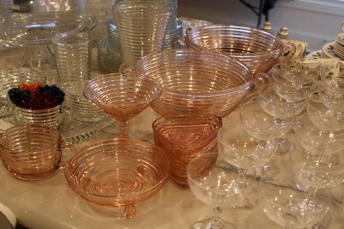 Pink Manhattan Glass