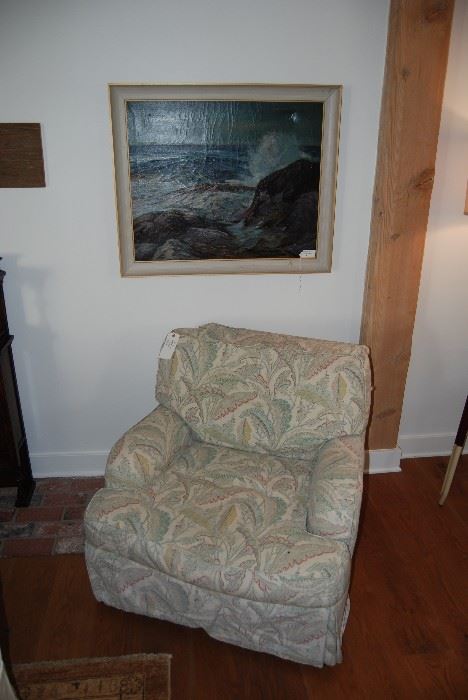 Original oil painting of Maine Seascape by Luther Goff