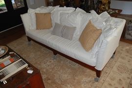 Neoz Driade castored sofa by Philippe Starck,