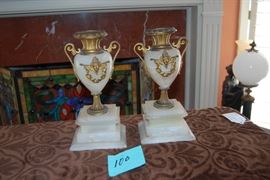 Antique French urns