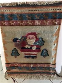 Christmas Rug from Turkey