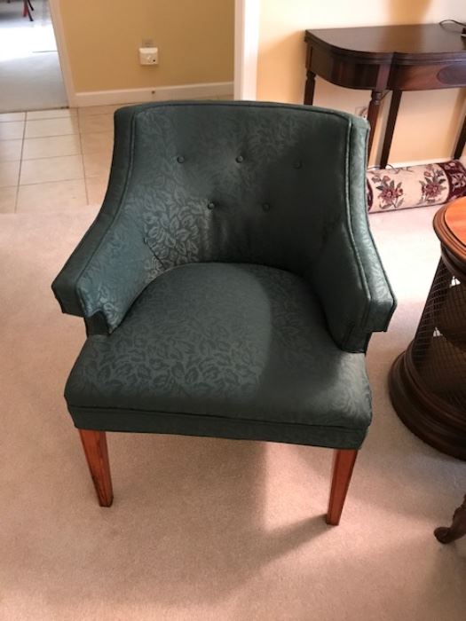 Mid-Century upholstered chair.