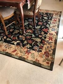 7' 8" X 10" 10" Shaw area rug.