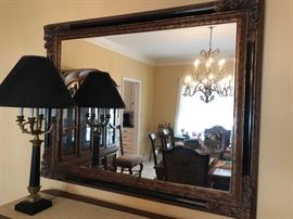 Large mirror. 57" wide X 45" tall