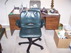 LEATHER DESK CHAIR