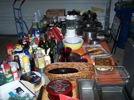 KITCHEN MISC. & HAND CART
