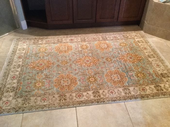 Hand-made Oriental rug