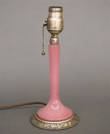 Roycroft/Steuben boudoir lamp base