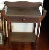 Antique Solid Wood Wash Stand