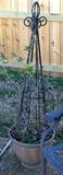 Wrought Iron Topiary