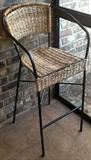 Wicker Barstool