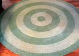 Pier 1 Round Woven Rug