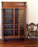 Antique Early American Curio Cabinet