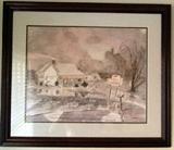 Lovelace Cafe Print 1974