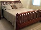 Cottage Style Sleigh Bed