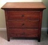 Solid Wood Nightstand