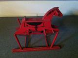 Antique Wooden Rocking Horse