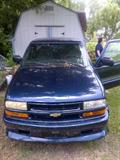 2000 Chevrolet S10 Extended Cab Pickup with 103,000 miles. E-mail us for a spec sheet! Test-drive during the sale!