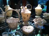 Hand painted and signed Fenton
