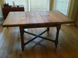 Solid wood Barley Twist table